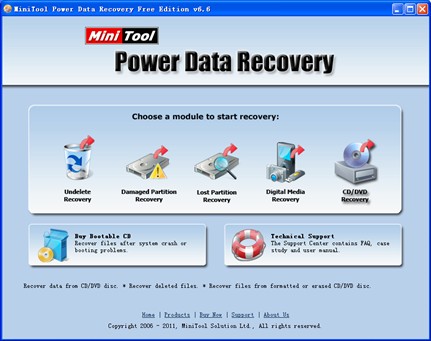 Mini DVD recovery software